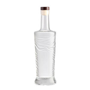 Botella de <span class=keywords><strong>Tequila</strong></span> Personalizada en Forma de <span class=keywords><strong>Corazón</strong></span> GIN de Shanghai Linlang, Botella de Vidrio Azul para <span class=keywords><strong>Tequila</strong></span> - Product Image 2