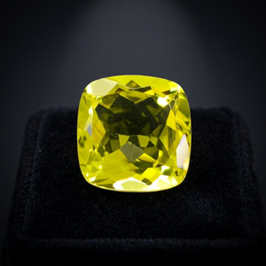 Cuarzo Amarillo Verde Natural de 10mm con Corte Cojín, Minas Gerais, Gemas Sueltas al por Mayor - Product Image 4