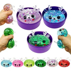 Juguete Sensorial Antiestrés de Reno Navideño Suave Relleno de Maltosa, Promoción de Juguetes Antiestrés Bao Bun Dumpling - Product Image 2