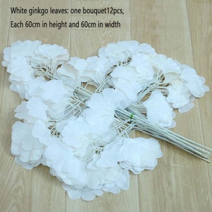 Chi Nhánh Cây Nhựa <span class=keywords><strong>Ginkgo</strong></span> Biloba Lá Nhân Tạo Bó Hoa Lá Nhân Tạo Để Trang Trí Nhà Cửa - Product Image 3