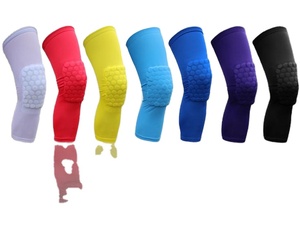 Hex Độn Spandex Nén Chân Tay Áo Khuỷu Tay Miếng Đệm Đầu Gối Thoáng Khí Trọng Lượng Nhẹ Non-Skid Bảo Vệ Cho Thể Thao Hàng Ngày - Product Image 2