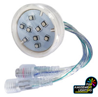 Chinesische Fabrik E14 DC24V RGB IP65 Wasserdichte Kunststoff 3535 SMD LED-Punktlichter Dekorative Programmierbare LED-Vergnügungsbeleuchtung