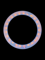 Ensemble de 3 anneaux de jonglage LED rechargeables par USB - Anneaux lumineux avec chargeur pour artistes - Vente en gros