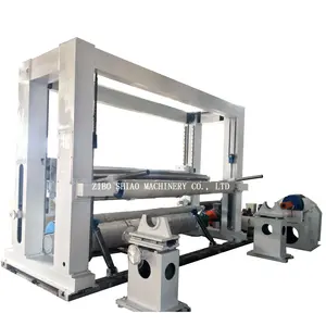 Máquina cortadora y rebobinadora de rollos de papel Jumbo de alta velocidad con control de servomotor y PLC Siemens
