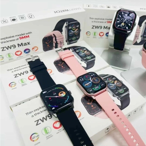 Zw9 Max Chất lượng cao sang trọng SmartWatch-New arrivals IP67 thể dục thể thao thời trang sạc từ tính inteligente Smartwatch - Product Image 1