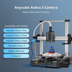 Caméra d'imprimante 3D Anycubic CZW1F4018 V2 pour Kobra 3 Kobra 2 Pro Plus Max Klipper, surveillance en temps réel - Product Image 2