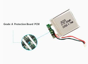 Fabrika fiyat <span class=keywords><strong>lipo</strong></span> 362226 3.7V 200mah şarj edilebilir lityum pil pil - Product Image 2