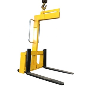 定制重型黄色叉车搬运工简易升降设备，特殊设计铁材料新条件 - Product Image 1