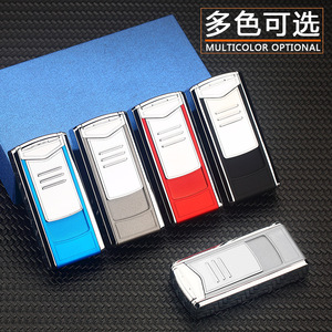 Briquet à cigare classique moderne en métal, portable, 3 flammes, coupe-vent, torche à jet, briquet pour barbecue, bougies, cuisine - Product Image 3