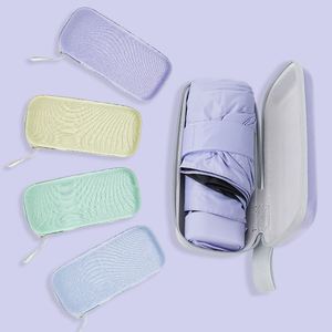 Parapluie publicitaire mini UV pliable léger et coloré de haute qualité avec logo OEM pour la vente en gros - Product Image 3