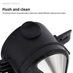 <span class=keywords><strong>Cafetière</strong></span> portable à <span class=keywords><strong>filtre</strong></span> 1-2 tasses en acier inoxydable, <span class=keywords><strong>filtre</strong></span> à café réutilisable, tasse-<span class=keywords><strong>filtre</strong></span> pour le voyage - Product Image 6