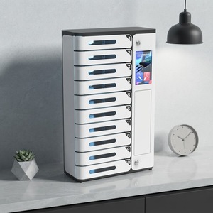 Stazione di ricarica rapida per telefoni Y2power <span class=keywords><strong>AMI</strong></span> a 10 scomparti con opzione di pagamento tramite monete/carte di credito - Product Image 1