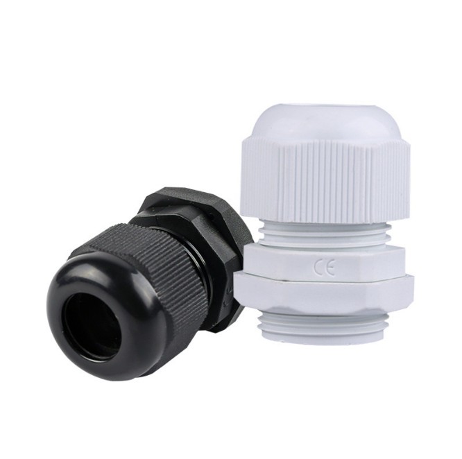 PG21 нейлоновые пластиковые водонепроницаемые регулируемые соединительные кабельные ЖЕЛЕЗЫ