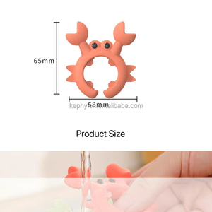 Protège-Plat en Silicone en Forme <span class=keywords><strong>de</strong></span> <span class=keywords><strong>Crabe</strong></span> Durable Anti-Débordement, Support <span class=keywords><strong>de</strong></span> Rangement pour Ustensiles <span class=keywords><strong>de</strong></span> Cuisine, Repose-Spatules et Cuillères, Pinces <span class=keywords><strong>de</strong></span> Cuisson - Product Image 4