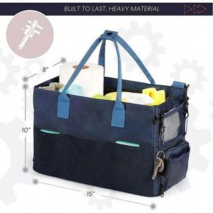 Organizador de Limpieza para el Hogar, Bolsa de Almacenamiento para Kits de Limpieza, Bolsa de Transporte para Herramientas de Limpieza, Fabricada por BSCI - Product Image 2