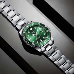 Drioshipping Montres à quartz pour hommes Montre-bracelet à bracelet en acier inoxydable de haute qualité et design moderne - Product Image 2