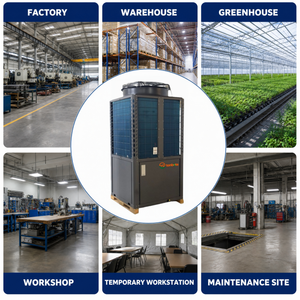 Pompe à chaleur intelligente à double source personnalisée avec récupération de chaleur et économie d'énergie de 50 % pour climatiseur industriel Krs-3800vch/sn2- - Product Image 5