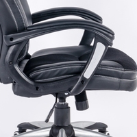 Chaise de direction, chaise de chef exécutif avec dossier haut, chaises de salle de conférence en cuir PU pour usage au bureau