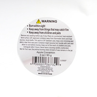 Étiquettes en feuille d'or imperméables imprimées sur mesure pour bocaux à bougies et livrets Matériau en vinyle pour étiquettes d'avertissement de bougie