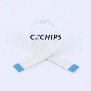 FFC-0.5-12P-100mm FFC Cable (Flexible Flat Cable) P=0.5mm Connector 12P 0.5mm 0.3mm Non-Inverting - Product Image 2