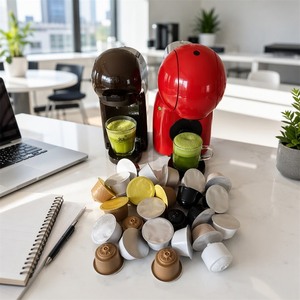 Assortiment de capsules de matcha multi-saveurs, portions individuelles pour machine à café, fabrication OEM, étiquette privée, design de logo personnalisé - Product Image 3