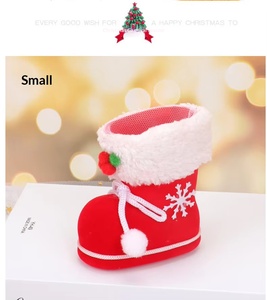 New Red <b>Large</b> <b>Christmas</b> Decorations, Children's Gift <b>Bags</b>, Candy <b>Christmas</b> Boots, High Quality <b>Christmas</b> Supplies - Product Image 5
