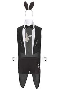 Costume <span class=keywords><strong>de</strong></span> cosplay d'Halloween européen et américain tendance 2026, tenue <span class=keywords><strong>de</strong></span> danse, tenue sexy <span class=keywords><strong>de</strong></span> lapin, haut et pantalon pour homme - Product Image 2