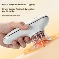 Masseur corporel 3-en-1 à microcourant et ventouses pour usage domestique, sculptant le corps, anti-cellulite, rechargeable par USB, avec contrôle de la minuterie, certifié CE ROHS FCC