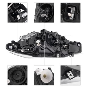 Nouveaux phares LED complets pour 3 F30 F31, mise à niveau 16-18 LCI, 12V 6000K 10000 lumens, jaune vif pour feux de jour, pour phares LED f30 <span class=keywords><strong>2012</strong></span> - Product Image 1