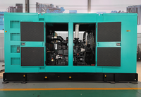 Groupe électrogène diesel GRW200 50Hz 200KW 250KVA, démarrage électrique 24V DC, ATS, super silencieux, capot insonorisé, alimentation de secours industrielle