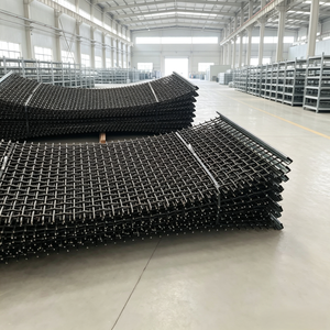 Panneau de <span class=keywords><strong>tamis</strong></span> vibrant en treillis plat soudé en fil d'acier 65Mn résistant à l'usure et à haute résistance pour la construction et l'exploitation minière Longyao - Product Image 6