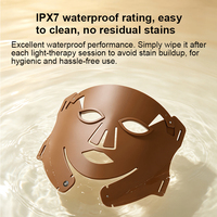 Appareil de beauté pour masque facial 5 en 1, silicone ABS, rechargeable, soin de la peau à domicile, machine de spa, logo personnalisé OEM