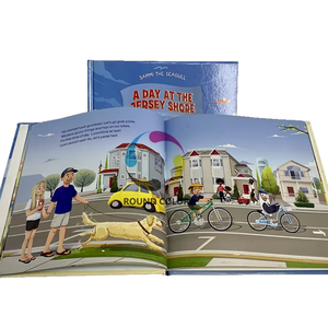Servicio de Impresión de Libros Infantiles de Tapa Dura con Encuadernación Perfecta Personalizada, Laminación de Película de Cartón - Product Image 1
