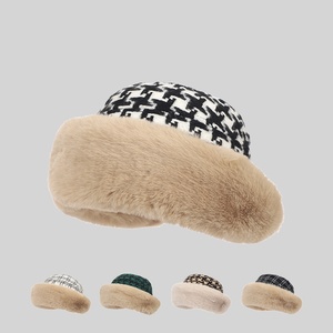 <span class=keywords><strong>หมวก</strong></span>ไหมพรมแฟชั่นหนาสำหรับใส่ป้องกันหูฤดูใบไม้ร่วงและฤดูหนาวให้ความอบอุ่น - Product Image 2