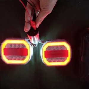 12V không dây LED không dây Trailer Đèn Kit Xe tải đèn phía sau e-mark Chỉ số LED xe tải đèn - Product Image 6