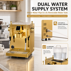 Macchina da Caffè Espresso Commerciale Elettrica per Mocha, Flat White, <span class=keywords><strong>Cortado</strong></span>, con Funzione Latte Art e Menu Bevande - Product Image 4
