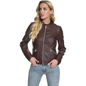 Nouveautés 2026 : Vestes d'hiver pour femmes en cuir véritable, imperméables, de haute qualité, avec du duvet, OEM - Product Image 6