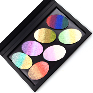 Alto pigmento <span class=keywords><strong>iridiscente</strong></span> camaleón resaltador en polvo multicromo duocromo cara maquillaje resaltador - Product Image 2