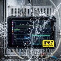 Tableta PC Robusta con Linux de 10.1 Pulgadas para Agricultura Inteligente, NXP I.MX 8M Mini IP67, Computadora Industrial Resistente al Agua para Tractor