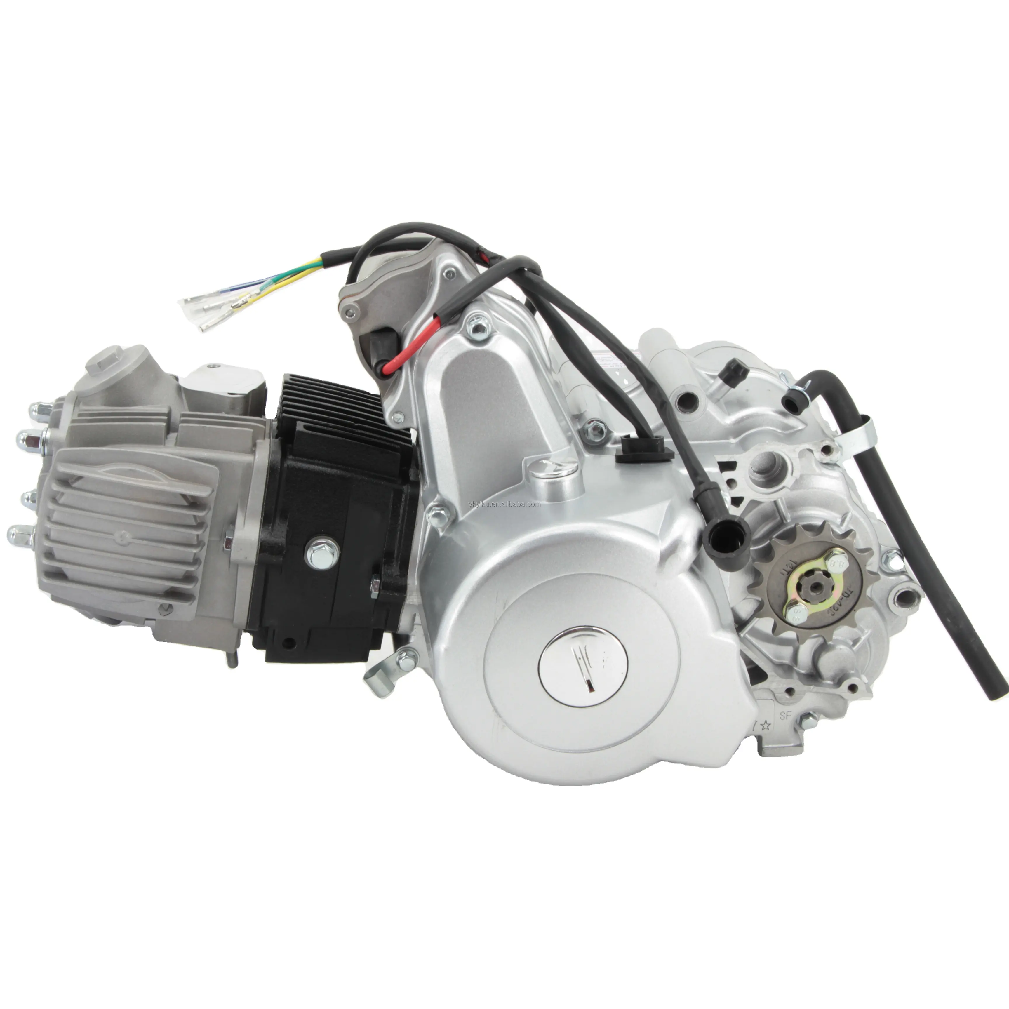मोटरसाइकिल बिक्री के लिए CQHZJ उच्च गुणवत्ता 4 स्ट्रोक 70cc 110cc 150cc इंजन मोटर इलेक्ट्रिक स्टार्ट