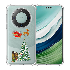 Custom Christmas per <span class=keywords><strong>Huawei</strong></span> <span class=keywords><strong>Mate</strong></span> 60 <span class=keywords><strong>Pro</strong></span> custodia del telefono UV stampata <span class=keywords><strong>Cover</strong></span> in TPU antiurto - Product Image 2