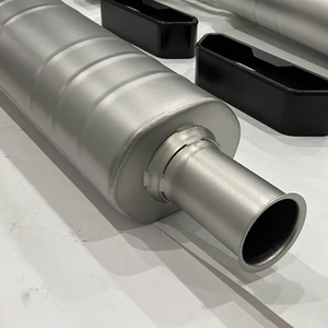 ระบบท่อไอเสียแบบ Catback สำหรับรถยนต์เบนซ์ G-Class W464 G63 G500 รุ่น AK Style ผลิตจากสแตนเลส 304 - Product Image 4