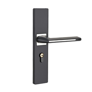 Modern and Simple Design Indoor Home <strong>Door</strong> <strong>Lock</strong> for <strong>Bathroom</strong> and Bedroom Wooden <strong>Doors</strong> with Aluminum Alloy Engineering <strong>Lock</strong> Handle - Product Image 6