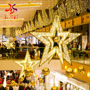 Décoration lumineuse de Ramadan en acrylique arabe, lune et étoile, faite <span class=keywords><strong>maison</strong></span>, haute luminosité, colorée, pour l'extérieur, IP 65, pour la rue, Joyeux Eid - Product Image 2