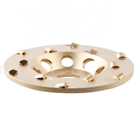 Produits fabriqués en asie d'or Pcd meule diamantée avec excellente adhérence
