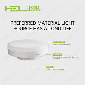 New Chất lượng cao Gx53-5W-73X26Mm-90Lm/W-6000K-Warehouse-Custom bao bì có sẵn-210 ~ 230V thông minh <span class=keywords><strong>LED</strong></span> BULB - Product Image 5