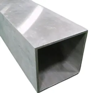 GO SEA aluminum manufacturer customized aluminum square tube 200x200, square tube extrusion aluminum