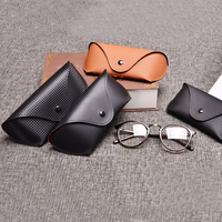Étui à lunettes personnalisé avec logo, accessoires pour lunettes, grande taille, coloré, portable, en suède PU, étui à lunettes