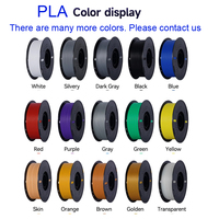 Filament PLA 1KG pour imprimante 3D, matériau plastique 1,75 mm, fournitures de qualité pour une impression nette et précise pour imprimante 3D