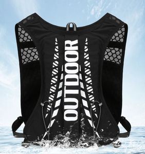 Sac à dos d'équitation respirant pour l'extérieur sac à dos léger pour marathon sac à eau courante gilet de randonnée imperméable pour le sport - Product Image 4